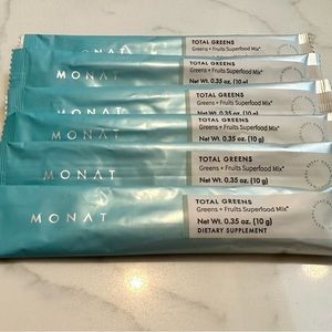 MONAT Total Greens (6) travel / sample packs
